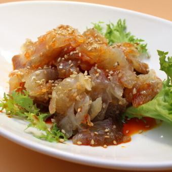 クラゲの頭の特製和え