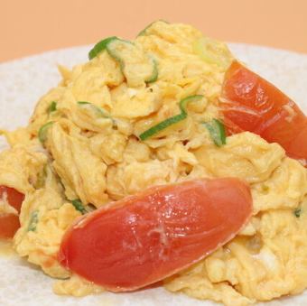 トマトと玉子のふんわり炒め
