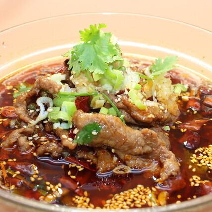 牛肉の四川風煮込み