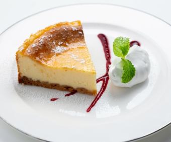 自家製チーズケーキ