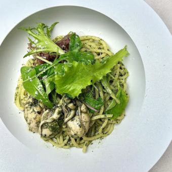 굴의 제노베제 파스타