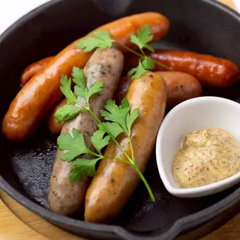 Assorted sausage