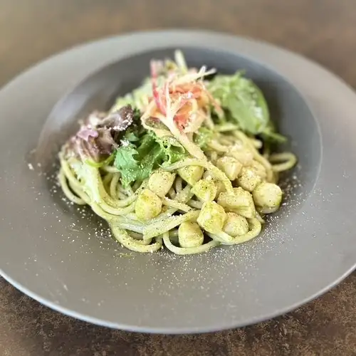 期間限定 小柱とみょうがのジェノベーゼパスタ