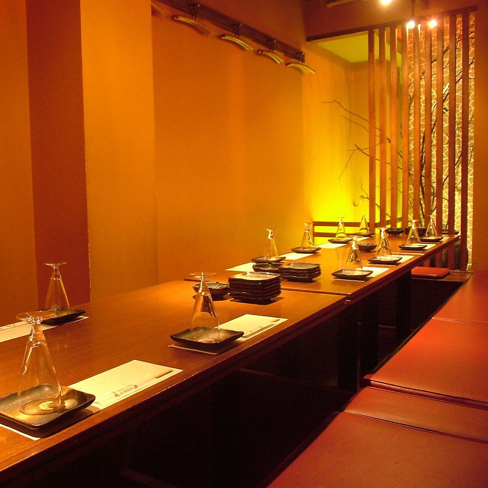 Private room space for up to 15 people.Private rooms for up to 60 people are also available☆