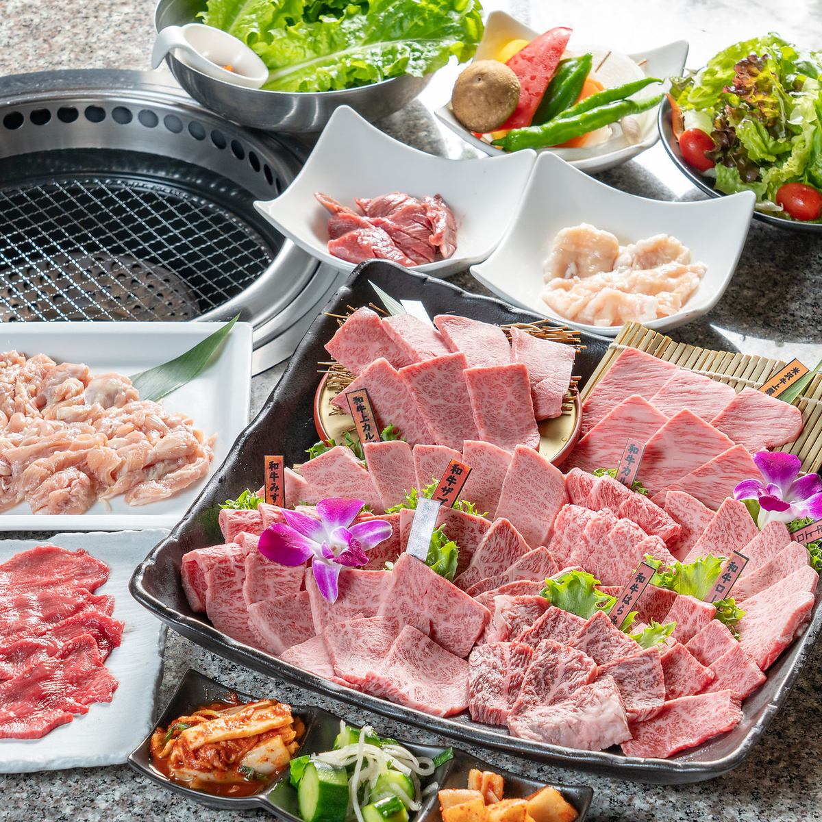 厳選素材のお肉をお気軽に堪能できます！