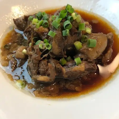 和牛スジ肉のポン酢和え