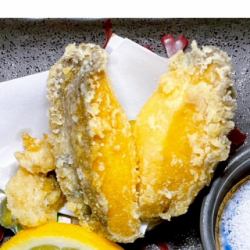 活あわび 唐揚げ