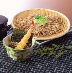 Large Shrimp Tempura Tsukesoba (1 pc.)