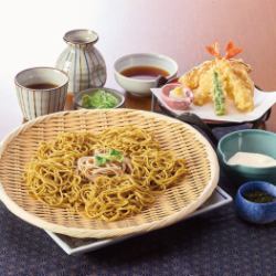 Large Shrimp Tenmanten Soba [Take]