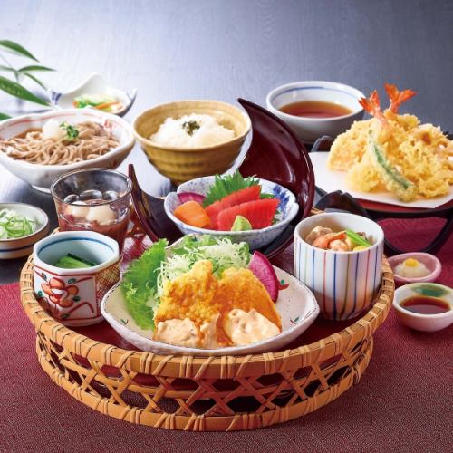 【花かごサガミ膳】多彩な食材を愉しむ、御膳