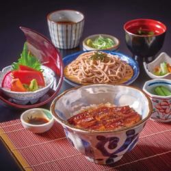 うなぎ丼御膳