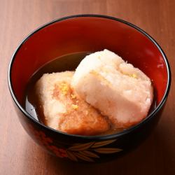 揚げ出し豆腐 合わせみそ仕立て