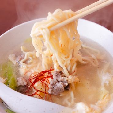 Beef tendon salt ramen