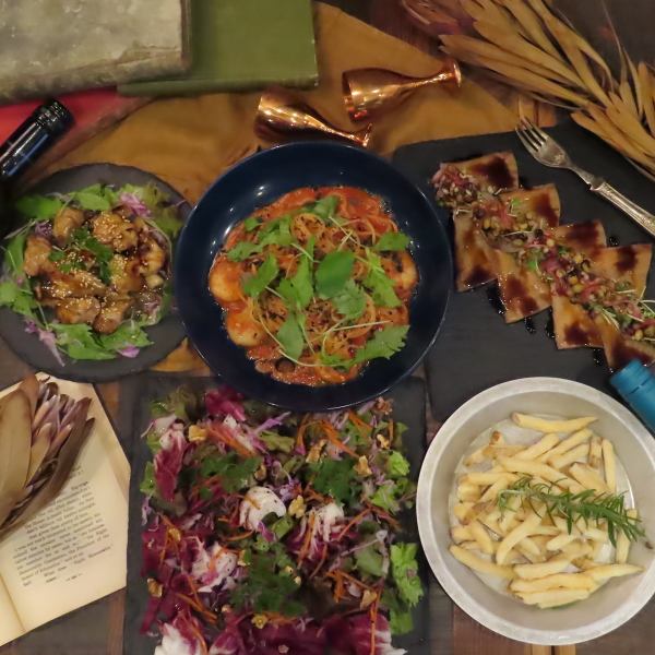 ビオワルンオーナーが振る舞う各種コースあります◎