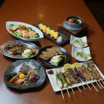 [Banquet] Kojiro set Food only: 3,300 yen (tax included) / 120 minutes all-you-can-drink included: Alcohol 4,800 yen (tax included)