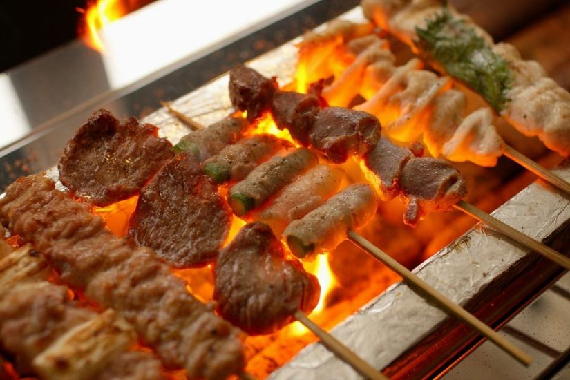 Proud “Yakitori” made with great effort ★ 12 Japanese-style retro private rooms in total ♪