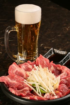 ☆Fresh raw lamb shoulder & fresh offal 90 minutes all-you-can-eat course☆ 3,718 yen → 3,388 yen (tax included)