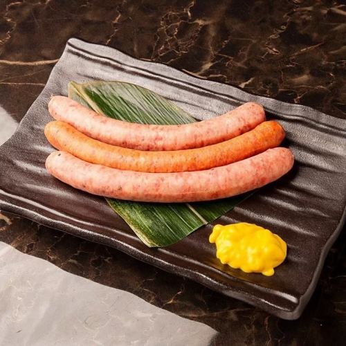 3 types of lamb sausages