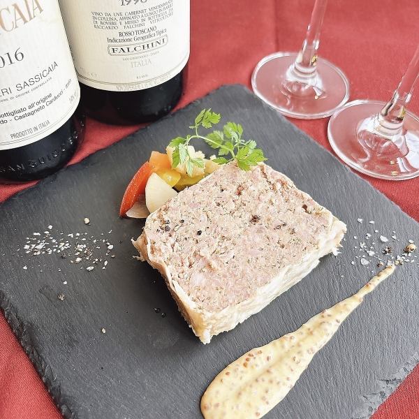 [Chef's Recommendation No.1] Pate de campagne