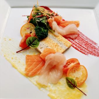 12/24，25限定　グラススパークリングワイン付クリスマスディナーコース