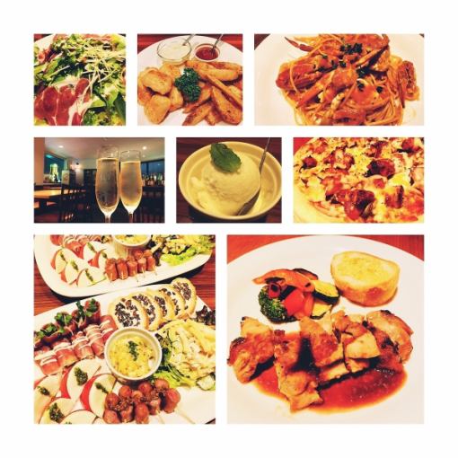 [Draft beer included! 100 minutes of all-you-can-drink included! 2 and a half hours available ♪] Recommended course with 11 dishes in total ♪ 5,500 yen including tax!