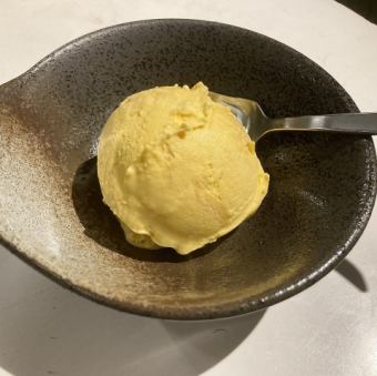 安納芋のアイスクリーム