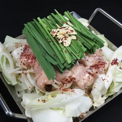 自慢のもつ焼き!