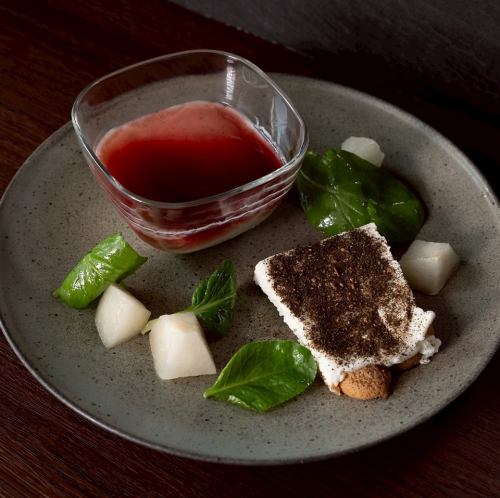 自家製パンナコッタ