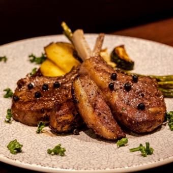 Standard course using carefully selected lamb