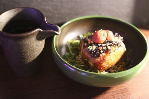 焼きおにぎり茶漬け