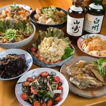 【女子会限定お得コース※料理のみ】侑のイチオシおばんざいからこだわりの釜めしまで楽しめる♪