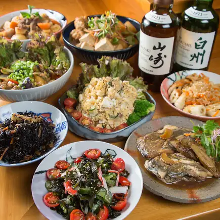 【女子会限定お得コース※料理のみ】侑のイチオシおばんざいからこだわりの釜めしまで楽しめる♪