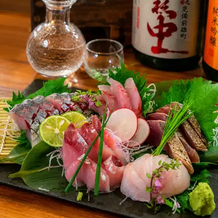 A [3-hour all-you-can-drink with draft beer] Enjoy a luxurious 9-course meal featuring Nagoya specialties and fresh seafood [¥4980 → ¥3980]