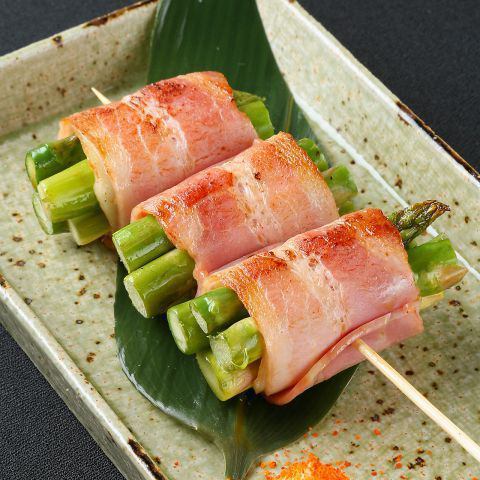 bacon-wrapped asparagus