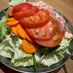 赤旨鍋　鶏とたっぷりトマト鍋　　一人前