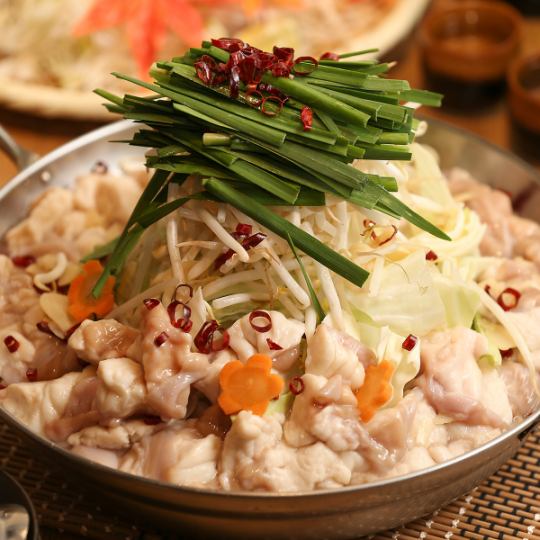 선택할 수 있는 냄비【모츠 냄비 or 돼지 치게 냄비 or 닭 물 밥】&우사의 튀김 등 전 8품 ◆250종 2시간 음방 포함 4000엔※1월~