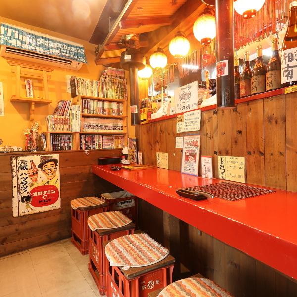 【希望ケ丘駅から徒歩3分の好立地◎】お席はカウンター席、テーブル席、掘りごたつ席を完備しております！足を伸ばして寛げる座敷タイプの掘りごたつ席は、お子様連れのお客様にもオススメ♪各種飲み会などのお集まりにもご利用ください！