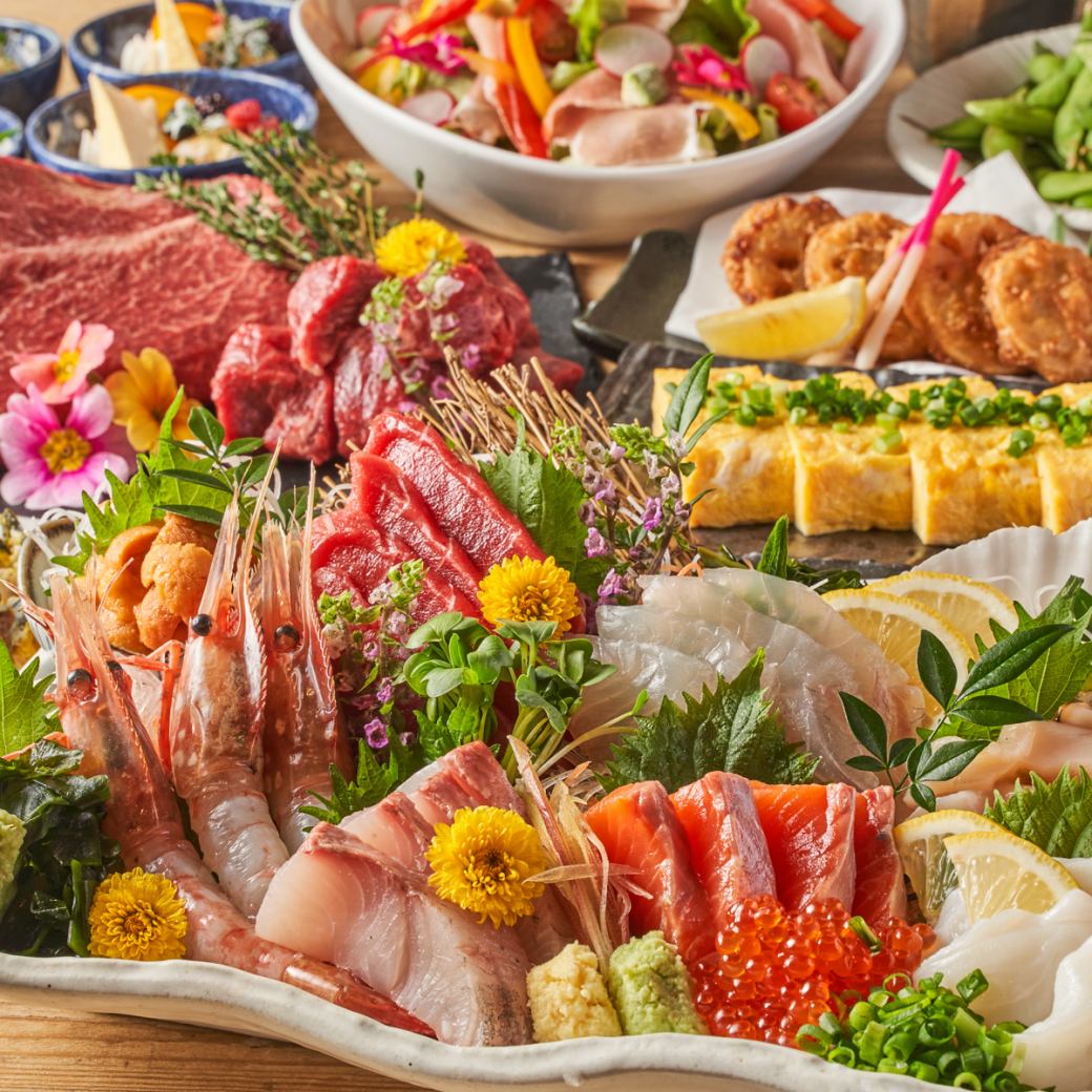 [NEW OPEN] The fresh fish of the Sea of Japan is delicious !! Please enjoy it as a platter ♪