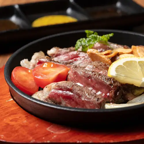 道産牛の鉄板ステーキ【サーロイン】