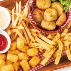 4種のポテト盛り