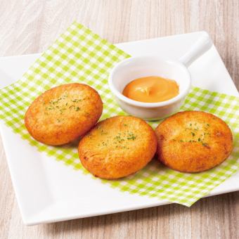 チーズ入りいももち