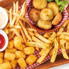 4種のポテト盛り