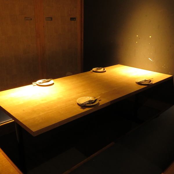 The digging Tatsuno private room, which can be used by a small number of people, is a perfect space for customers who want to cherish the time of two people such as dates.Birthday plates are also available, so be sure to visit the Marukaiya Risekiyamachi store on your anniversary! ★
