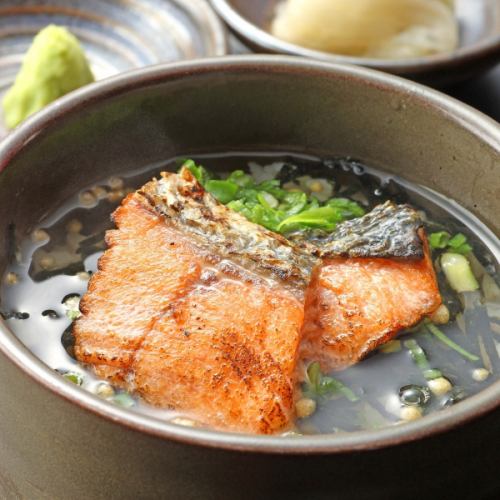 Ochazuke (salmon / menta)