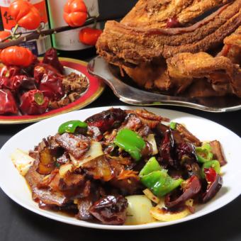 【마파 두부에서 예비 갈비까지】 7 품 유익한 볼륨 코스 4000 엔