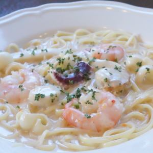 海の幸クリームソース