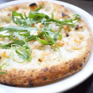 海老とルッコラ