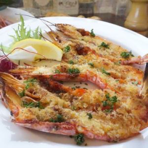 海老のグラティナーティ