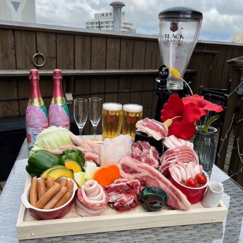 本格BBQが楽しめます◎