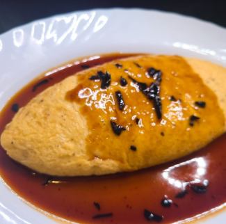 Cheese omelet~Truffle sauce~